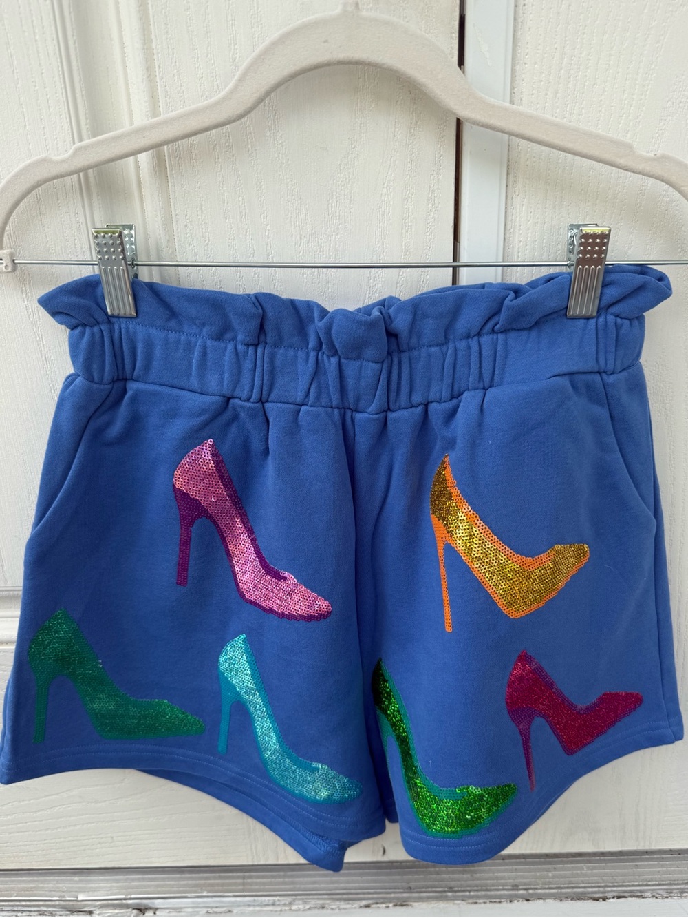 Queen of Sparkles High Heel Shorts